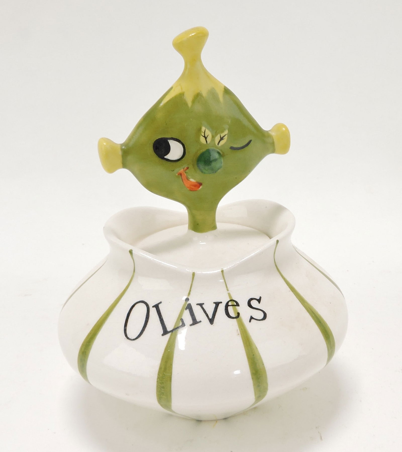 Holt Howard 1958 Pixie olives jar, (1 of 1)