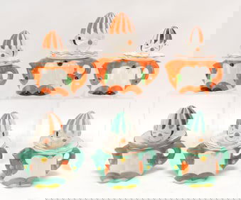 Japan clown juice reamer lot of 6,