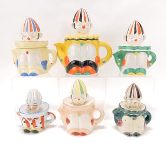 Japan clown juice reamer lot of 6,