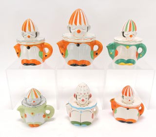 Japan clown juice reamer lot of 6,