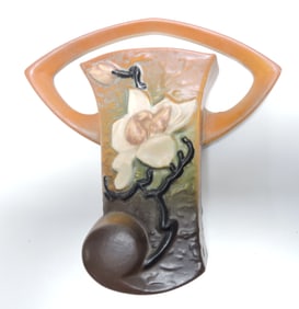 Roseville Magnolia wall pocket, 1294,