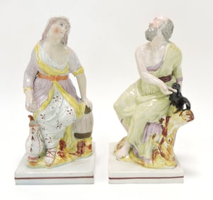 Staffordshire Pearlware pair of figures,