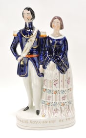 Staffordshire figure of Princess Royal and