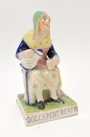 Staffordshire Pearlware figure 'Dolly