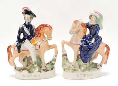 Staffordshire figure of Prince Albert and