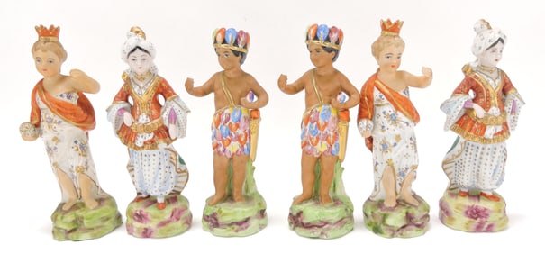 Mottahedeh lot of 6 - 7" figures