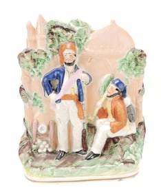 Staffordshire figure, 9"