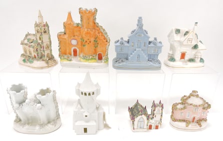 Staffordshire lot of 8 buildings,