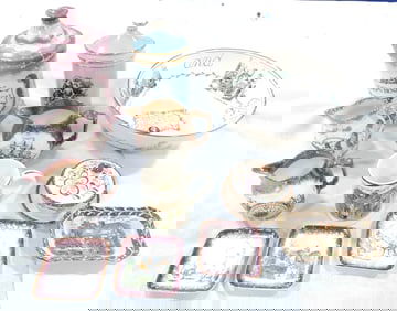 Gray's Pottery lot of 11 items, various