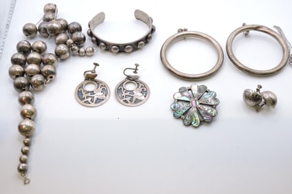 Sterling silver lot of jewelry