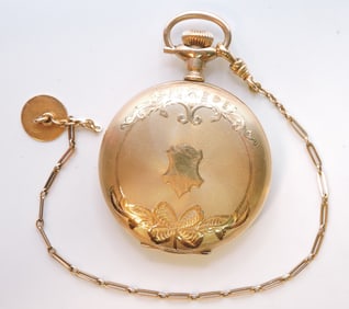 Waltham hunters case pocketwatch