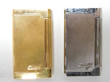 Lot of 2 vintage cigarette lighters