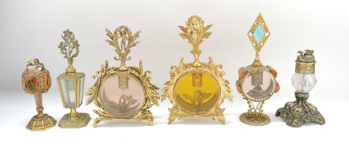 Lot of 4 perfume bottles and