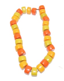 Bakelite style necklace
