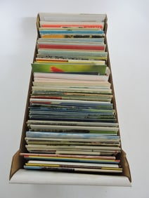 Box of assorted postcards