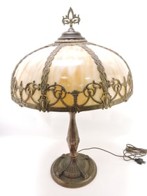 Panel glass table lamp, 1 panel