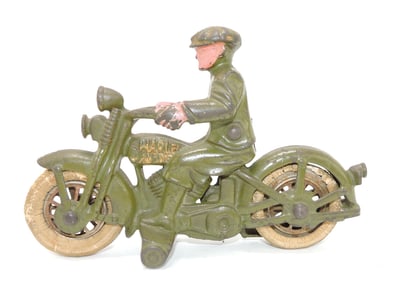 Hubley cast iron Harley Davidson