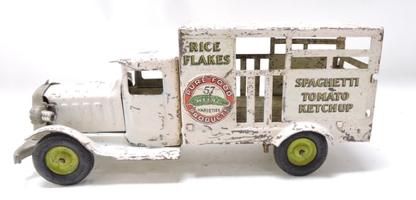 Metalcraft pressed steel Heinz truck,