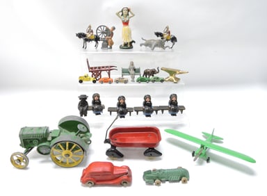 Lot of assorted toys and miniatures