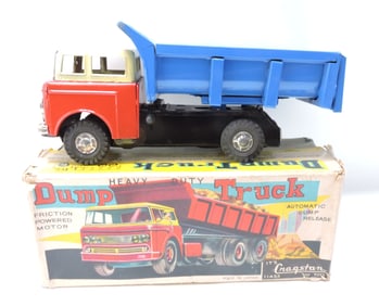 Cragstan tin lithograph friction dump