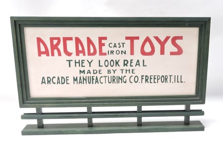 Contemporary Arcade Toys billboard