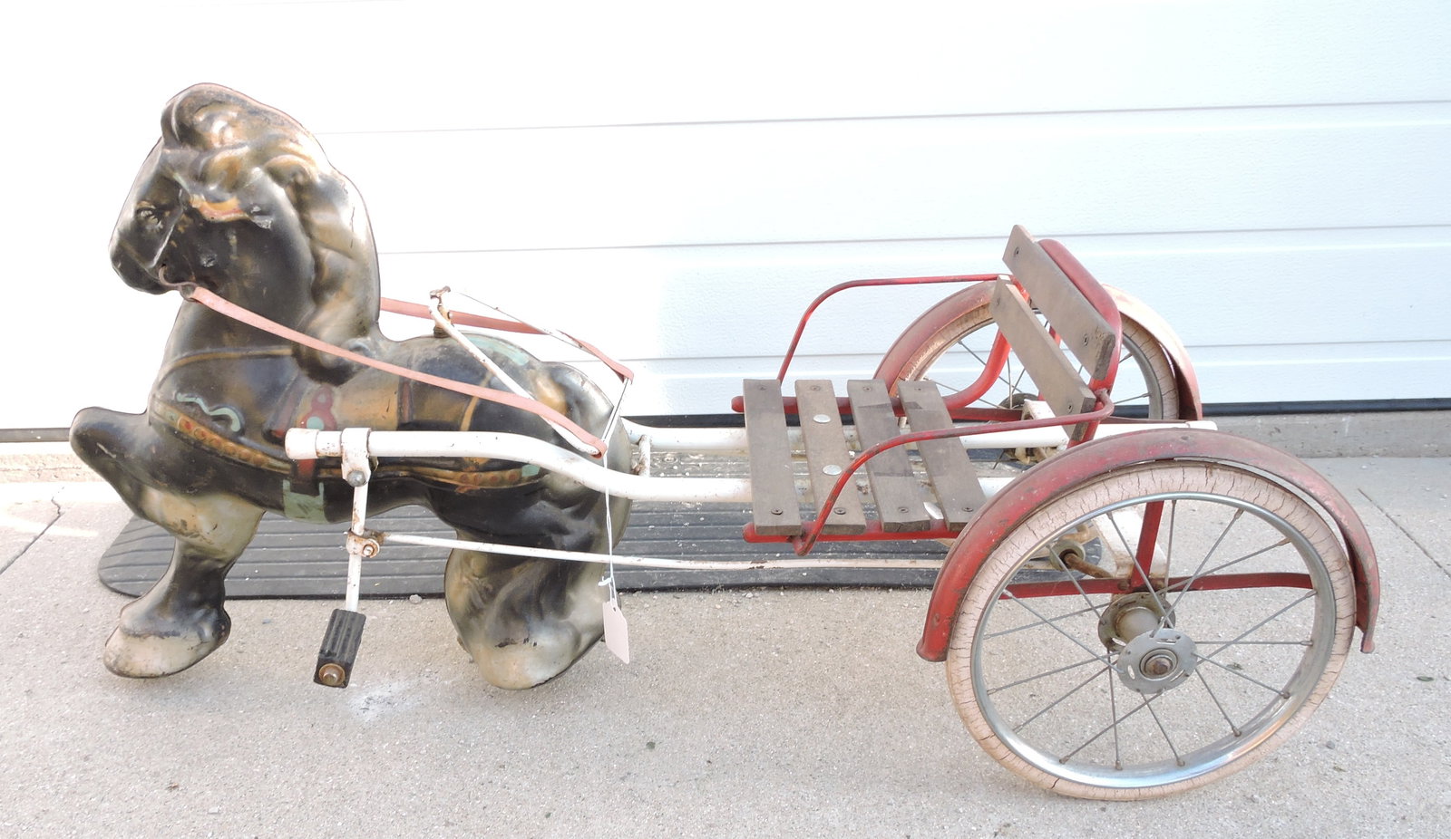 Mobo horse pedal cart, 38" (1 of 2)