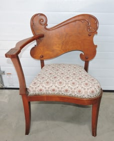 Antique photographer's chair