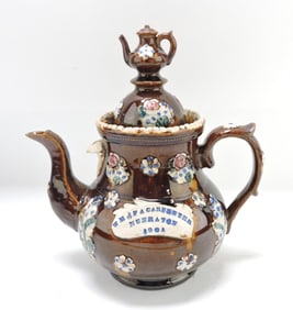 Bargeware coffee pot, 11 1/2",