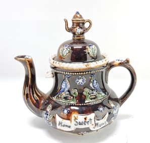 Bargeware teapot 'Home Sweet Home',