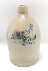 Stoneware crock jug, 2 gallon, with