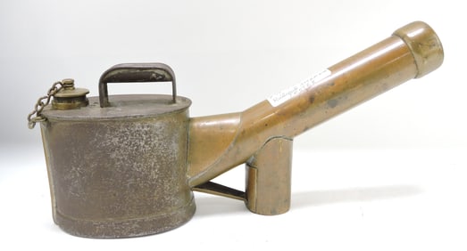 Brass and metal railroad steam leak
