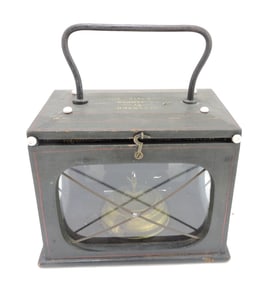 Early primitive buggy heater/lantern