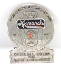 Monarch Ranges advertising sign,