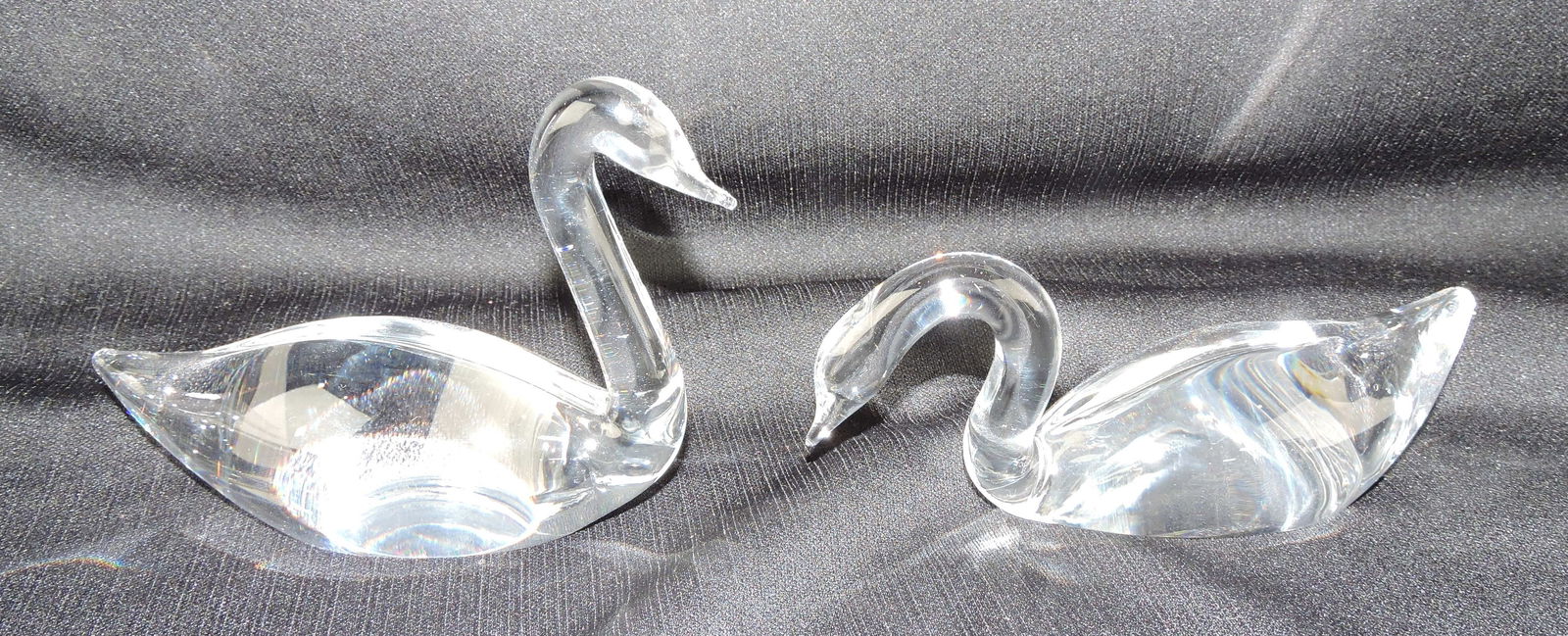 Steuben crystal sculpture of a pair of (1 of 1)