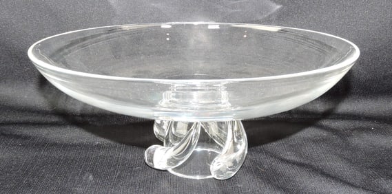 Steuben crystal bowl, 13"d, 5 1/2"