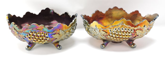 Northwood amethyst carnival glass