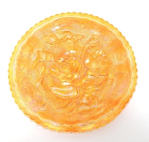 Imperial marigold carnival glass