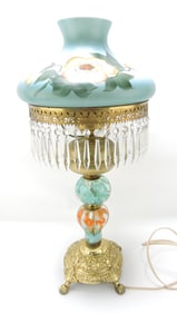 St. Clair two weight banquet lamp,