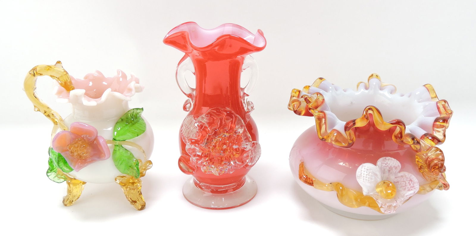 Stevens & Willaims lot of 3 pcs,: 4" to 5 1/2", some losses