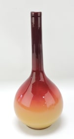 New England Glass plated amberina