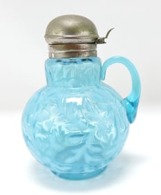 Blue opalescent daisy & fern syrup