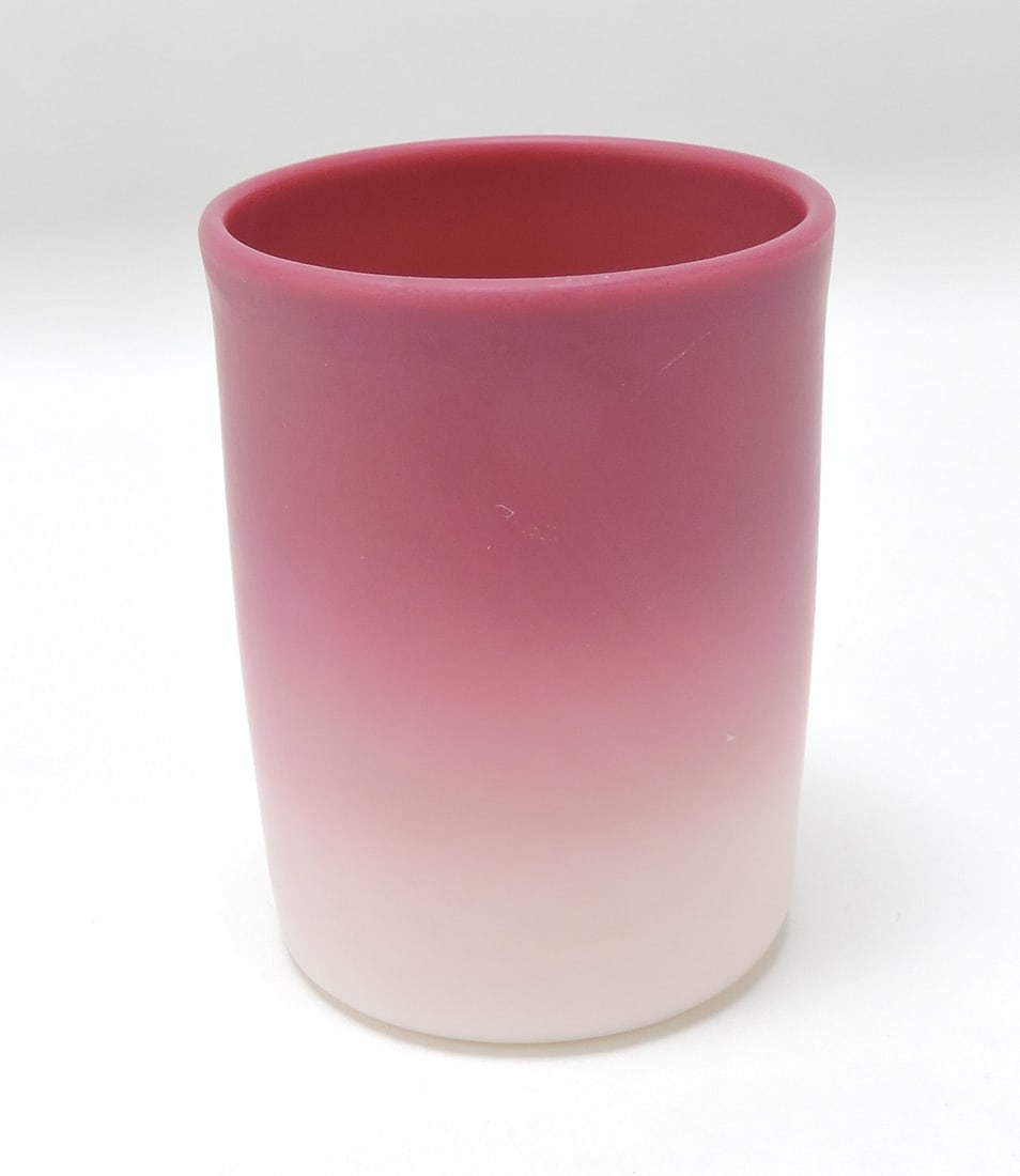 Peach blow toothpick holder, 2 /12": .