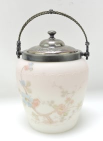 Mt. Washington satin floral enameled