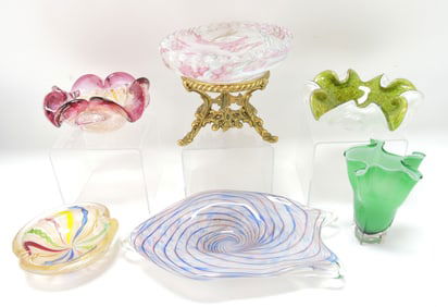 Murano MCM lot of 6 pieces,