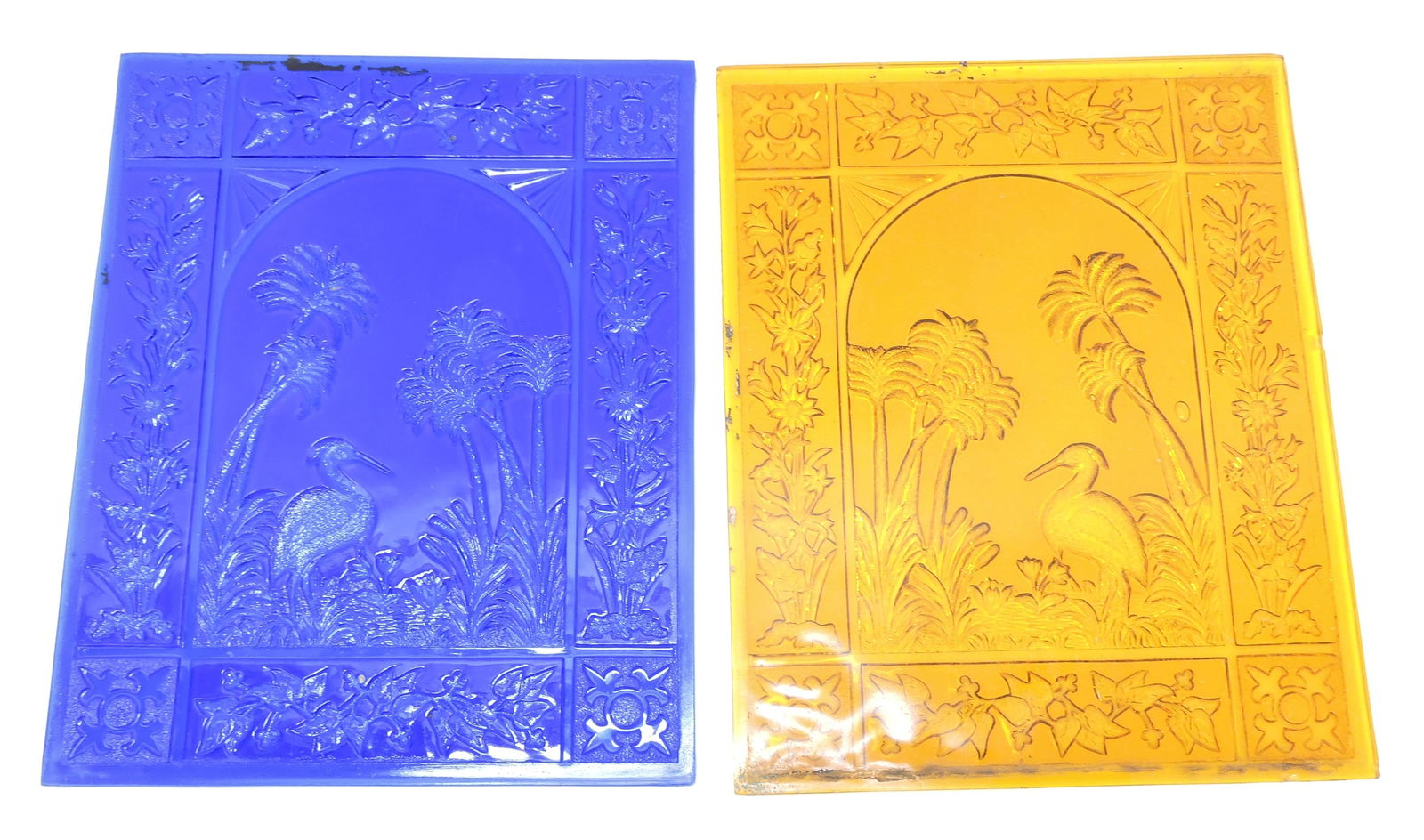 Victorian pressed glass Window tiles (1 of 1)