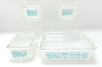Pyrex 4 pc refrigerator set