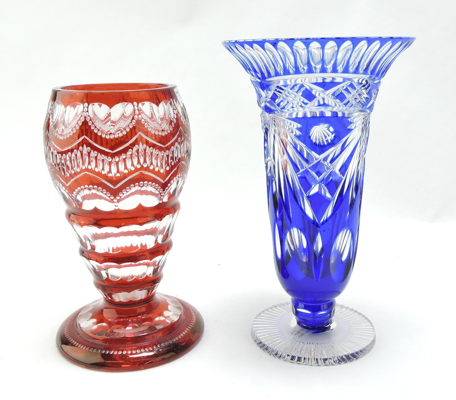 Bohemian cut to clear lot of (1 of 1)