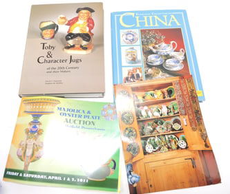A selection of reference books from the