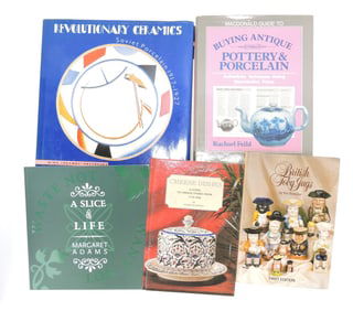 A selection of reference books from the