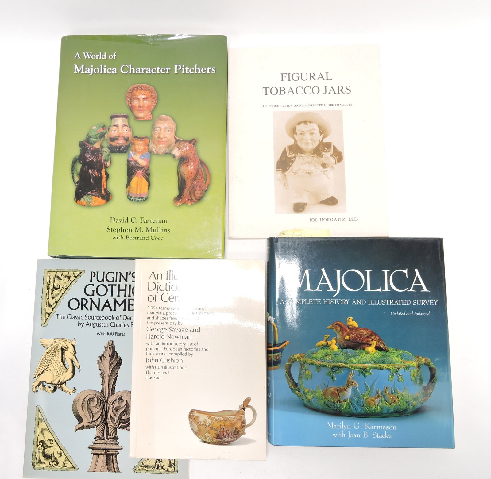 A selection of reference books from the: Joan Stacke-Graham Library